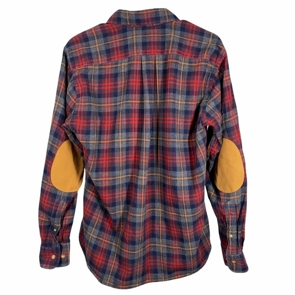 BILLS KHAKIS Men’s Red Niantic Plaid Flannel Shirt Medium - Picture 2 of 5